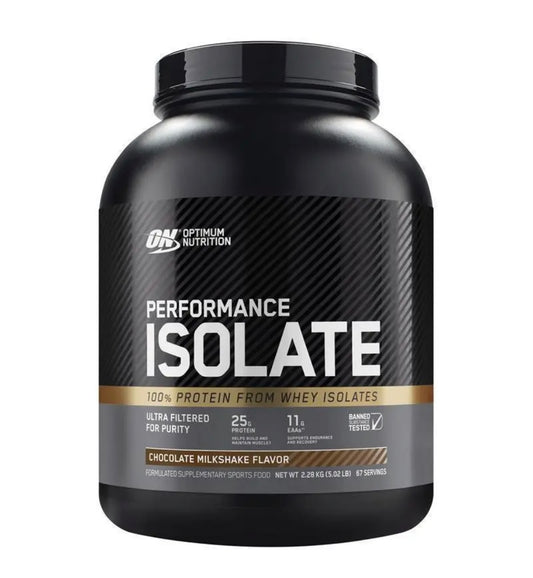Optimum Nutrition Performance Whey Isolate 5lb - Chocolate Milkshake