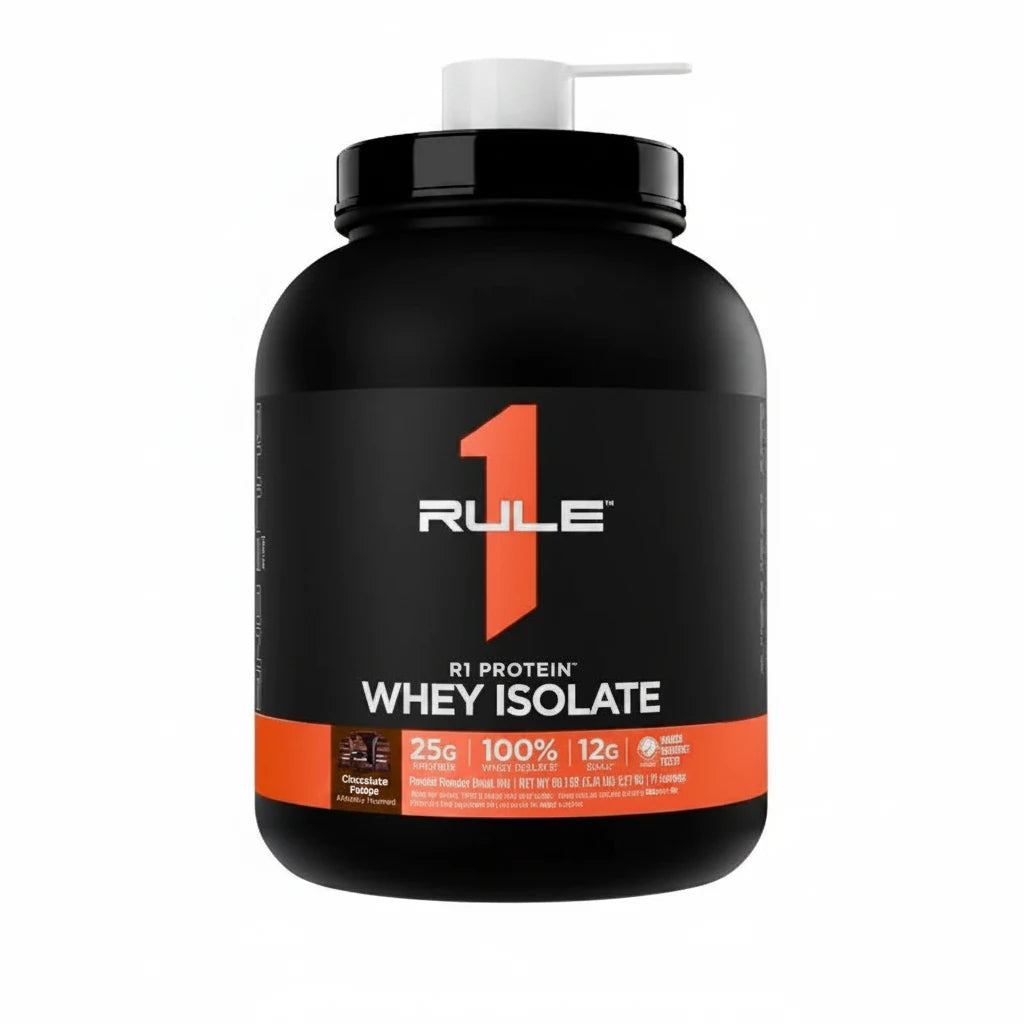 Rule 1 Protein Whey Isolate - Chocolate Fudge 5lb