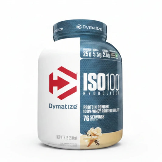 Dymatize ISO100 Hydrolyzed Whey Protein Isolate - Gourmet Vanilla (5lb)